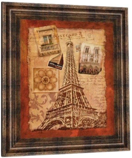 Classy Living Conrad Knutsen Memories Of Paris 26" Wall Art-3