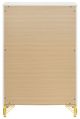 Coaster® Lucia White 5-Drawer Chest-3