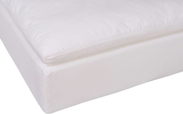 Moe's Home Collection Clay Cream White Ottoman-3