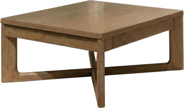 Liberty Furniture Ballentine 3-Piece Weathered Bronze Square Occasional Table Set-1