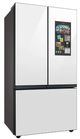 Samsung Bespoke 30 Cu. Ft. Panel Ready/Panel Ready/White Glass French Door Refrigerator-1