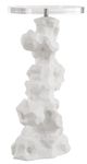 Uttermost® Remnant White Stone Drink Table-3