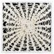 A & B Home Black/White Couture Textured Wall Art-1