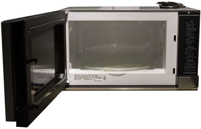 Sharp® Carousel® 1.5 Cu. Ft. Stainless Steel Over The Counter Microwave-1
