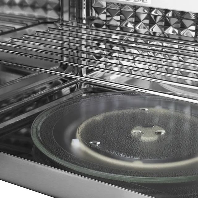 ZLINE 1.5 Cu. Ft. Black Stainless Steel Over The Range Microwave-3