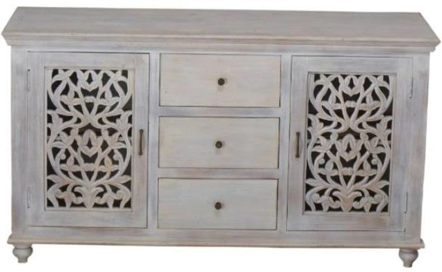 Jaipur Furniture Lunar White Wash Sideboard-1