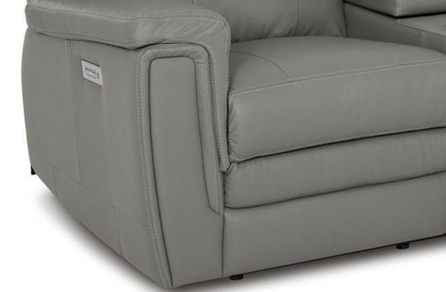 Palliser® Furniture Customizable Asher Power Reclining Console Loveseat with Headrest-1