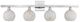 Currey & Company Bombelles Natural/Polished Nickel Bath Bar-0