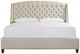 Universal Explore Home™ Halston Graphite/Stone Queen Panel Bed-2