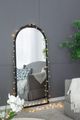 A & B Home Bingley Black Arch Antique Mirror-5