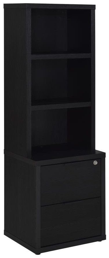 Coaster® Westpark Black Bookcase-0