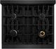 ZLINE Select 30" Black Stainless Steel Pro Style Dual Fuel Range-4