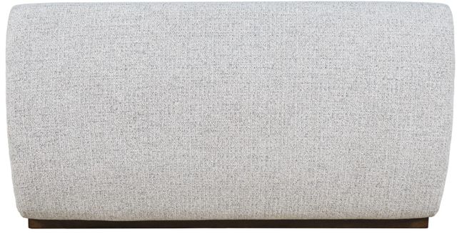 Jofran Inc. Milano Gray Banquette Three Seater-3