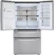 LG 36" 29.5 Cu. Ft. PrintProof™ Stainless Steel French Door Refrigerator with CraftIce™-3