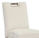 Fairfield® Customizable Entree Dining Pull Short Back Armless Stack Chair with Mica Legs-1