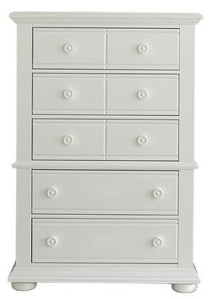 Liberty Furniture Summer House Oyster White Youth Chest