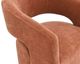 Furniture of America® Tresa Rustic Orange Arm Chair with Casters-5