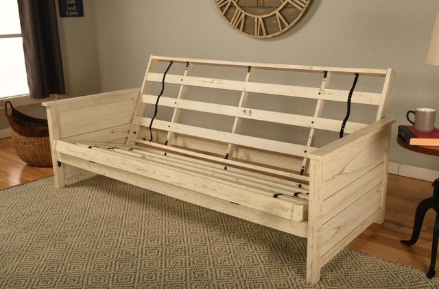 Kodiak Furniture Lexington Weathered White Full Futon Frame-3