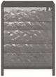 Bernhardt Prado Bright Graphite/Porcini Tall Drawer Chest-3