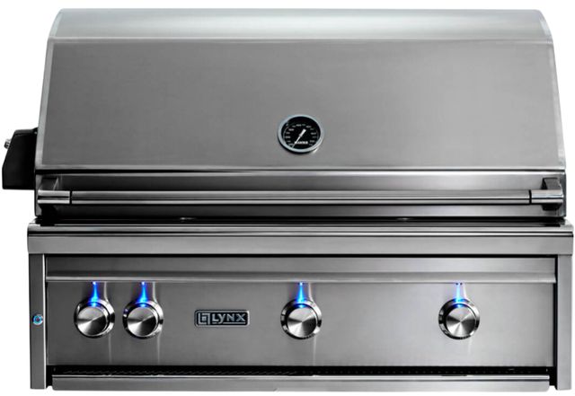 LYNX® Professional 3-Burner Stainless Steel Built-In Liquid Propane Grill with All Ceramic Burners and Rotisserie-0