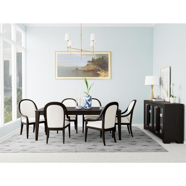 Riverside Furniture Lydia Dark Cabernet Dining Table-1