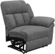 Coaster® Bahrain Charcoal Sectional RAF Recliner-1