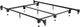 Malouf® Structures® Steelock® Full Hook-In Headboard Footboard Bed Frame-0