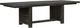 Magnussen Home® Plum Creek Ravenwood Black Trestle Dining Table with 1 Leaf-1