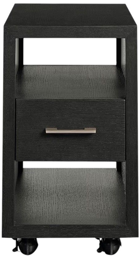 Bassett® Furniture HomeWork Dark Mocha Storage Cart-1