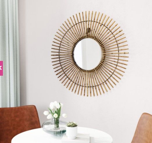 Zuo® Modern Dimond Gold Mirror-2