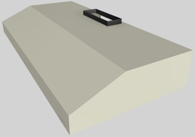Vent-A-Hood® K Series 42" Biscuit Under Cabinet Range Hood-2