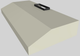 Vent-A-Hood® K Series 42" Biscuit Under Cabinet Range Hood-2