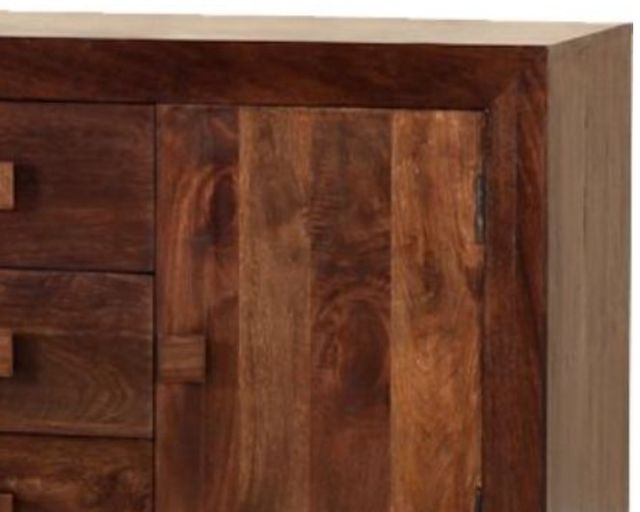 Jaipur Furniture Dakota Dark Brown 2-Door Sideboard-1