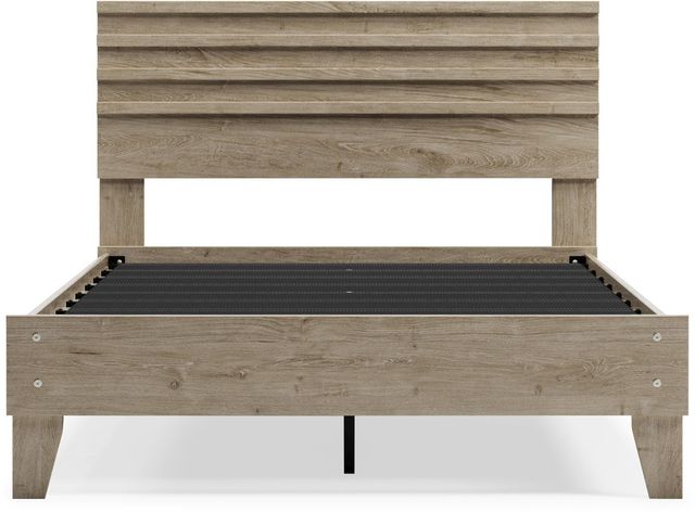 Signature Design by Ashley® Oliah Natural Queen Panel Platform Bed-2