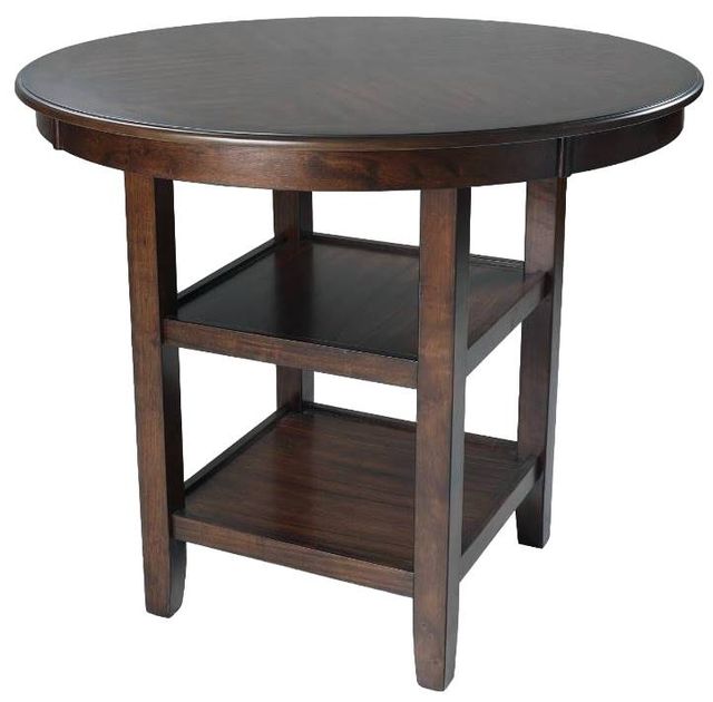 New Classic® Home Furnishings Mitchell 5-Piece Cherry Counter Height Dining Set-2