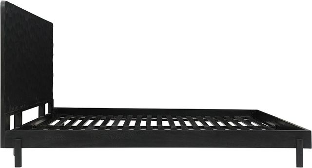 Moe's Home Collection Misaki Black King Panel Bed-3