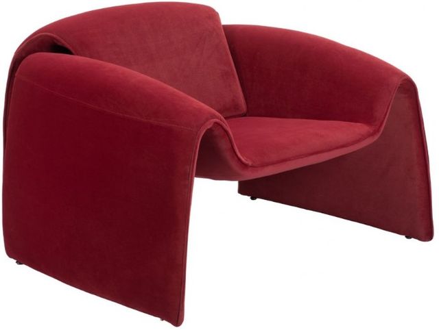 Zuo® Modern Horten Red Accent Chair-1