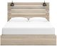 Signature Design by Ashley® Senbry Tan King Panel Bed with Storage-1