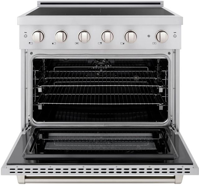 ZLINE Paramount 36" Stainless Steel Paramount Pro Style Induction Range-1
