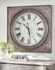 Signature Design by Ashley® Pelham Antique Silver Wall Clock-1