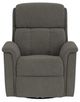 Flexsteel® Luna Coal Swivel Gliding Recliner-1