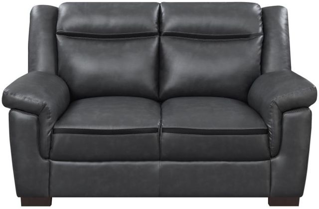 Coaster® Arabella 3-Piece Gray Sofa Set-3