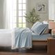 Olliix by True North by Sleep Philosophy Cozy Flannel Blue Geo Twin 100% Cotton Printed Sheet Set-4