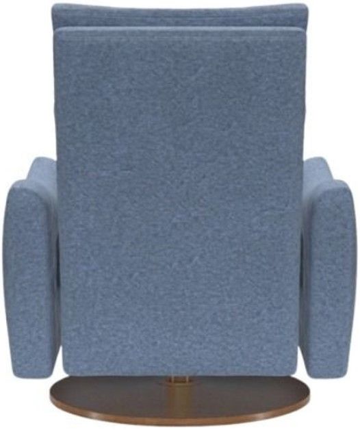 American Leather® Customizable Ontario Fabric 40" Manual Glider Recliner-4