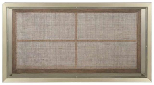 Hooker® Furniture Melange Glass Top Cocktail Table with Gold Base-3