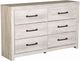 Signature Design by Ashley® Cambeck 2-Piece Whitewash Queen Panel Bed Set-2