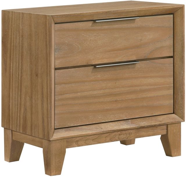 Crown Mark Florian Natural Nightstand-0