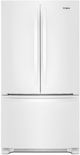 Whirlpool® 36 in. 20.0 Cu. Ft. White Counter Depth French Door Refrigerator-0