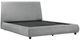 Homelegance® Alford Gray Full Platform Bed-4