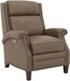 BarcaLounger® Barrett Cashmere Taupe Leather Power Recliner-0